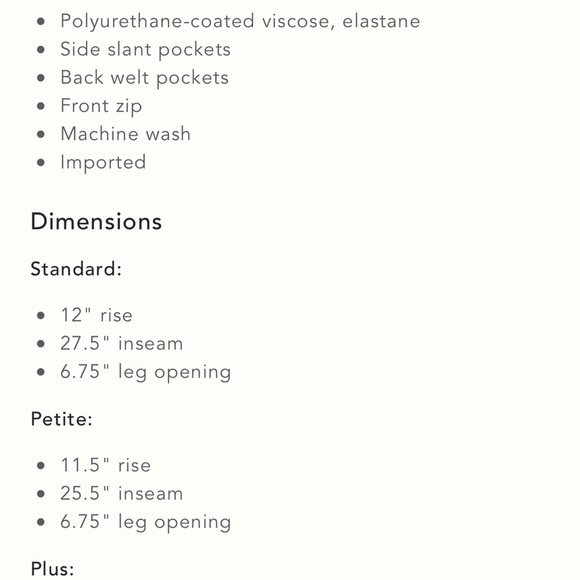 NWT Anthropologie Maeve Faux Leather Pleated Taper Pant Size 4 Dark Green - Picture 13 of 14